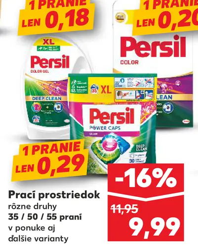 Persil prací prostriedok