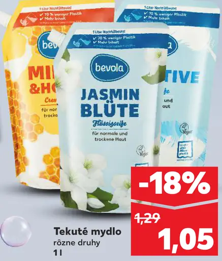 Bevola Tekuté mydlo