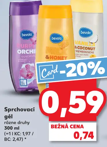 Bevola Sprchovací gél