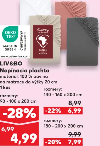 LIV&BO Napínacia plachta