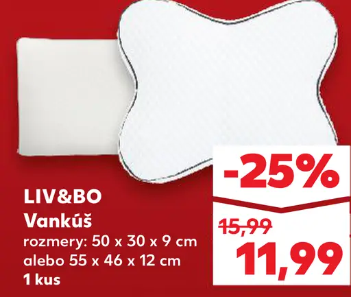 LIV&BO Vankúš