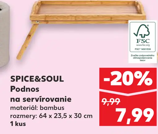 Spice&Soul Podnos na servírovanie