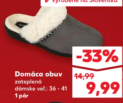 Domáca obuv
