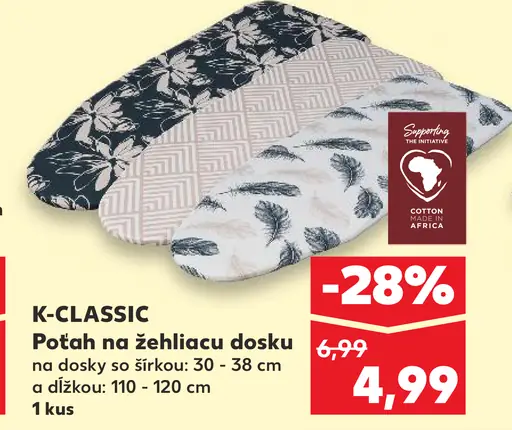 K-CLASSIC Poťah na žehliacu dosku