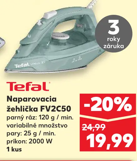 Tefal Naparovacia žehlička FVIC250
