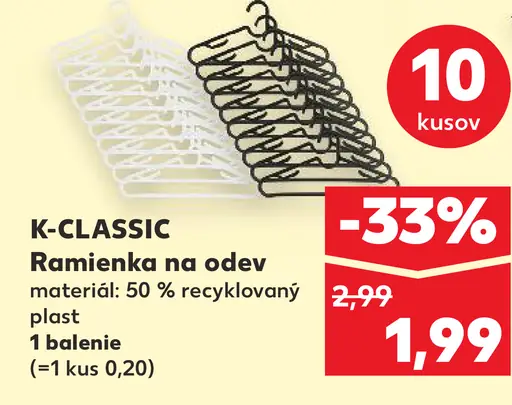K-Classic Ramienka na odev