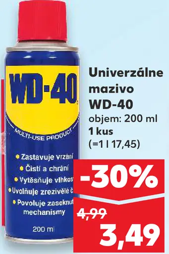 WD-40 Univerzálne mazivo