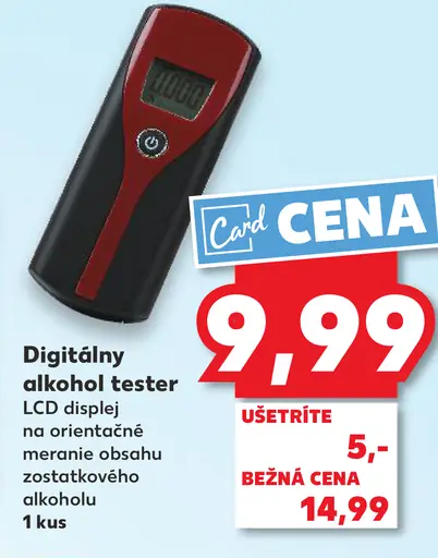 Digitálny alkohol tester