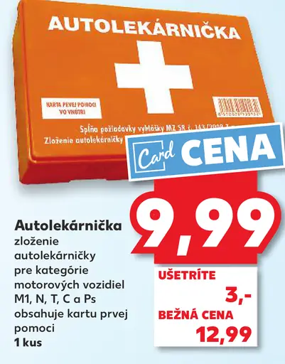 Autolekárnička