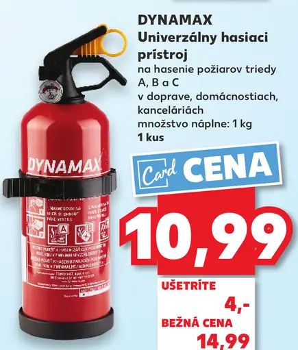 Dynamax Univerzálny hasiac prístroj
