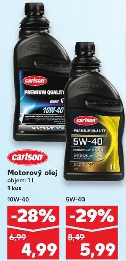 Carlson Motorový olej 10W-40