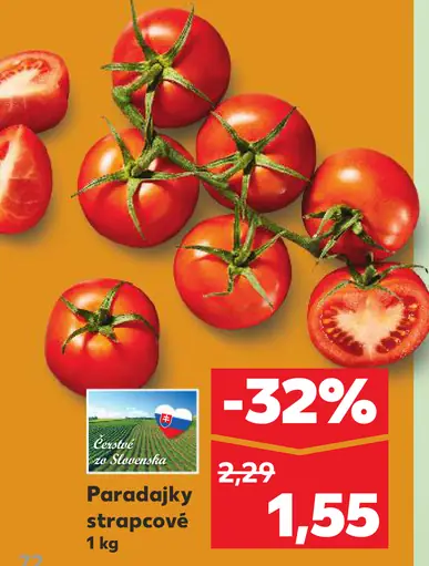 Paradajky strapcové