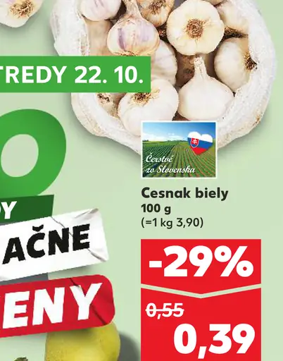 Cesnak biely