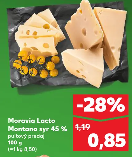 Moravia Lacte Montána syr