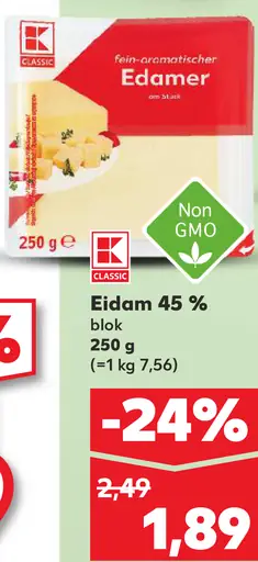 K-Classic Eidam 30 % blok