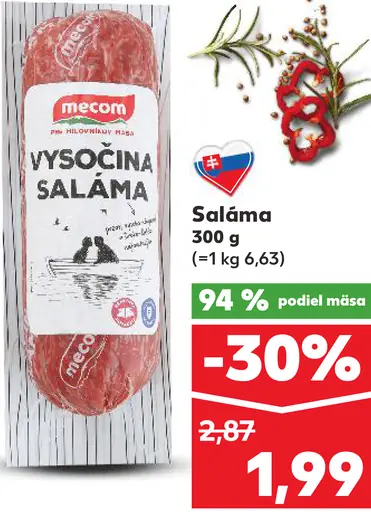Mecom Vysočina saláma