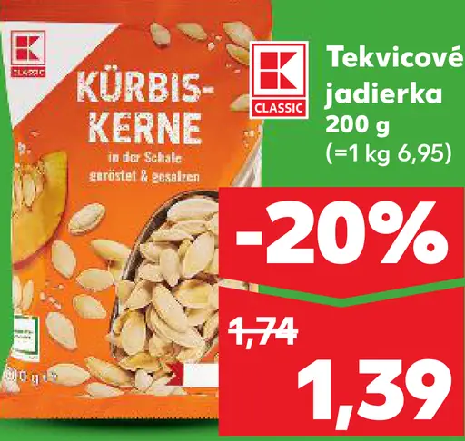 K-Classic Tekvicové jadierka