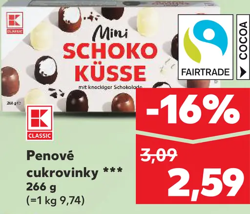 K-Classic Mini Schoko Küsse