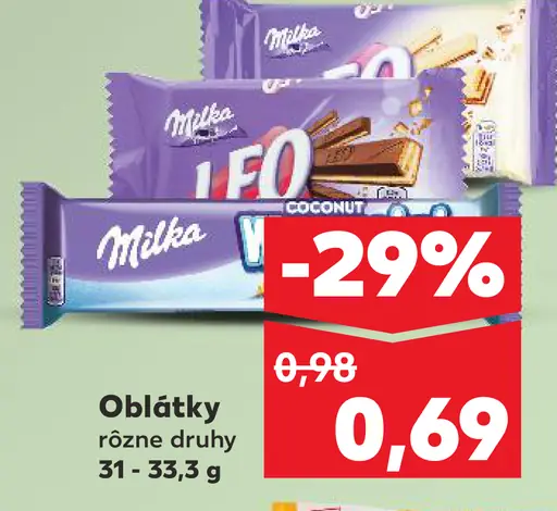 Milka Oblátky