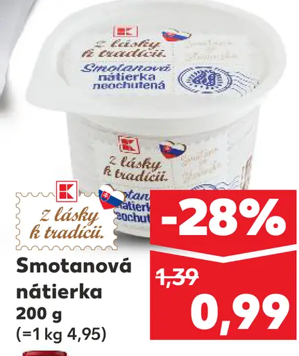 K-Classic Smotanová nátierka