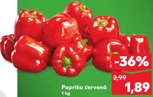 Paprika červená