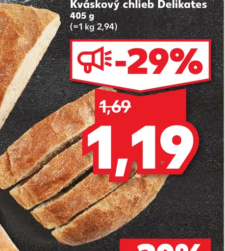 Kváskový chlieb Delikates