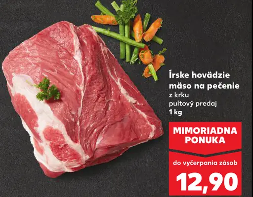 Írske hovädzie mäso na pečenie
