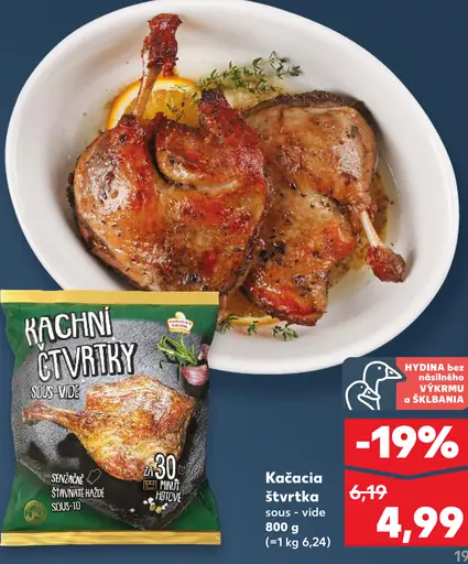 Kachní Čtvrtky sous-vide