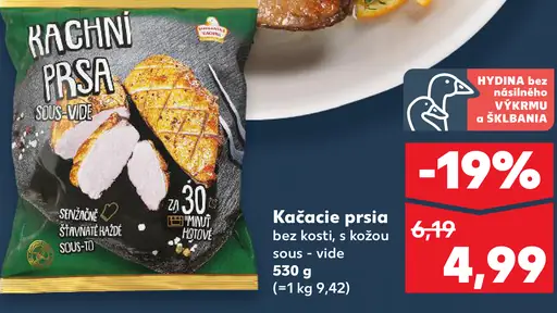 Kachní Prsa sous-vide