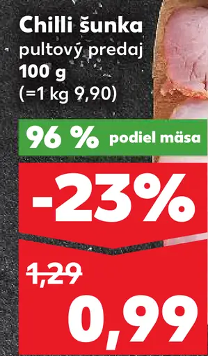 Chilli šunka