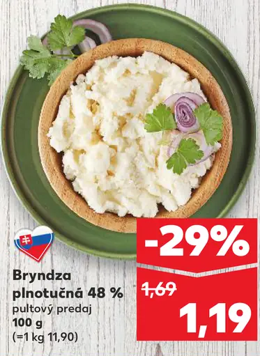Bryndza plnotučná 48 %