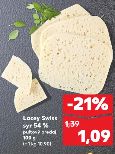 Lacey Swiss syr 54 %