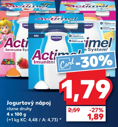 Actimel Jogurtový nápoj