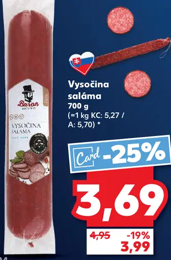 Bio Vyskóčina Saláma