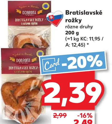 Dobrýa Bratislavské rožky