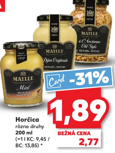 Maille Horčica
