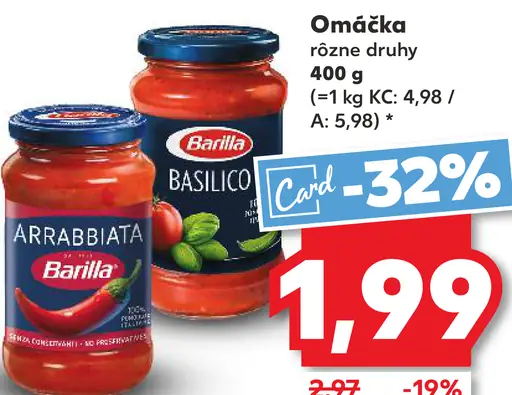 Barilla omáčka