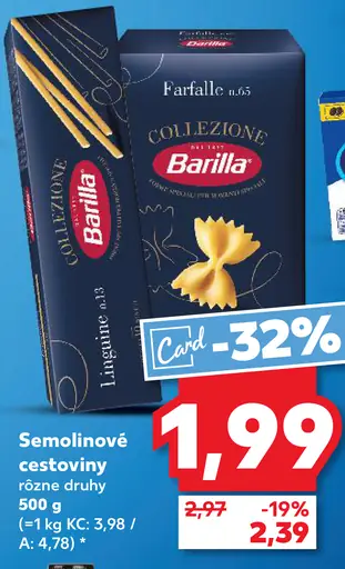 Semolinové cestoviny