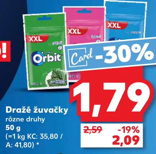 Orbit žuvačky