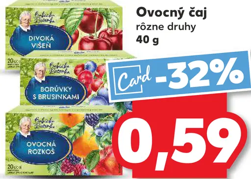 Ovocný čaj