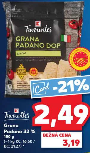 K-Favourites Grana Padano DOP