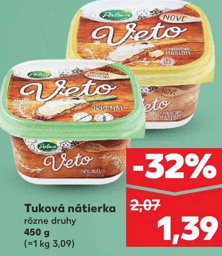 Veto Tuková nátierka