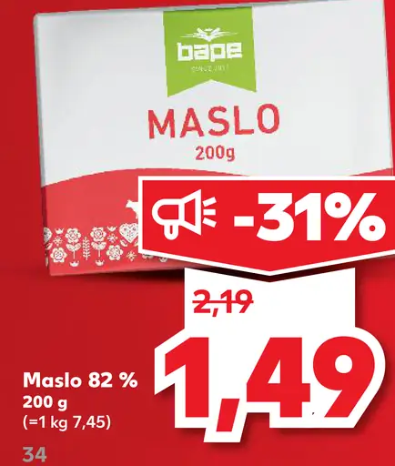 Baba Maslo 82 %