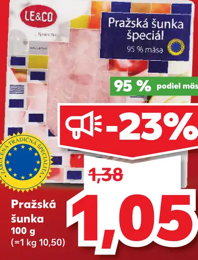 Pražská šunka Špeciál