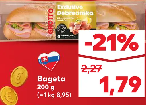 Bageta Exclusive Debrecínska