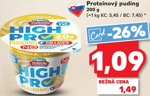 Tolnatej Proteínový puding