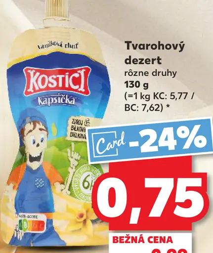 Kostici Tvarohový dezert