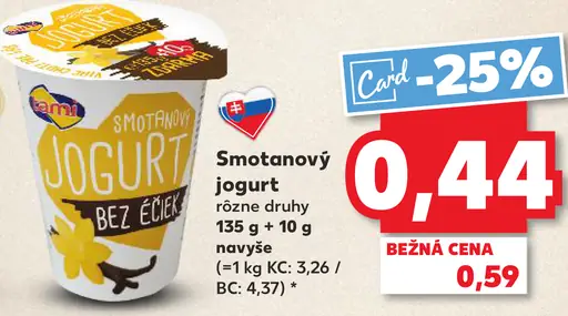 Hollandia Smotanový jogurt
