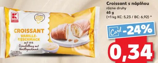 K-Classic Croissant s náplňou