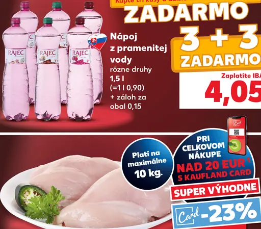 Nápoj z pramenitej vody